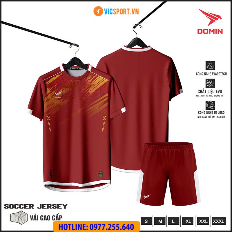 Áo đá banh không logo Domin Raider - Hình ảnh 19