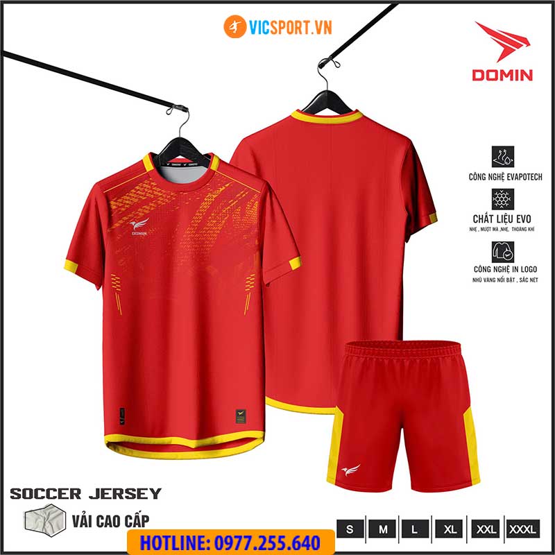 Áo đá banh không logo Domin Raider - Hình ảnh 18