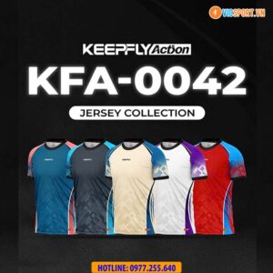 Áo đá banh thiết kế Keepfly KFA 0042