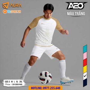Áo đá banh không logo Aura A20
