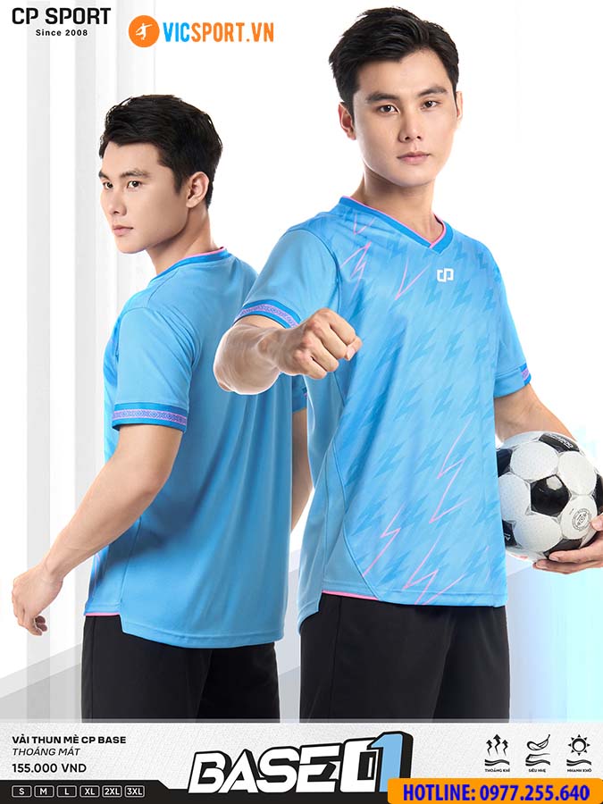 Áo đá banh trẻ em CP Base 01 - Hình ảnh 25