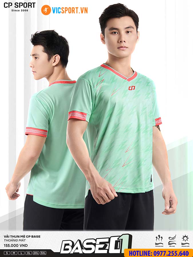 Áo đá banh trẻ em CP Base 01 - Hình ảnh 24