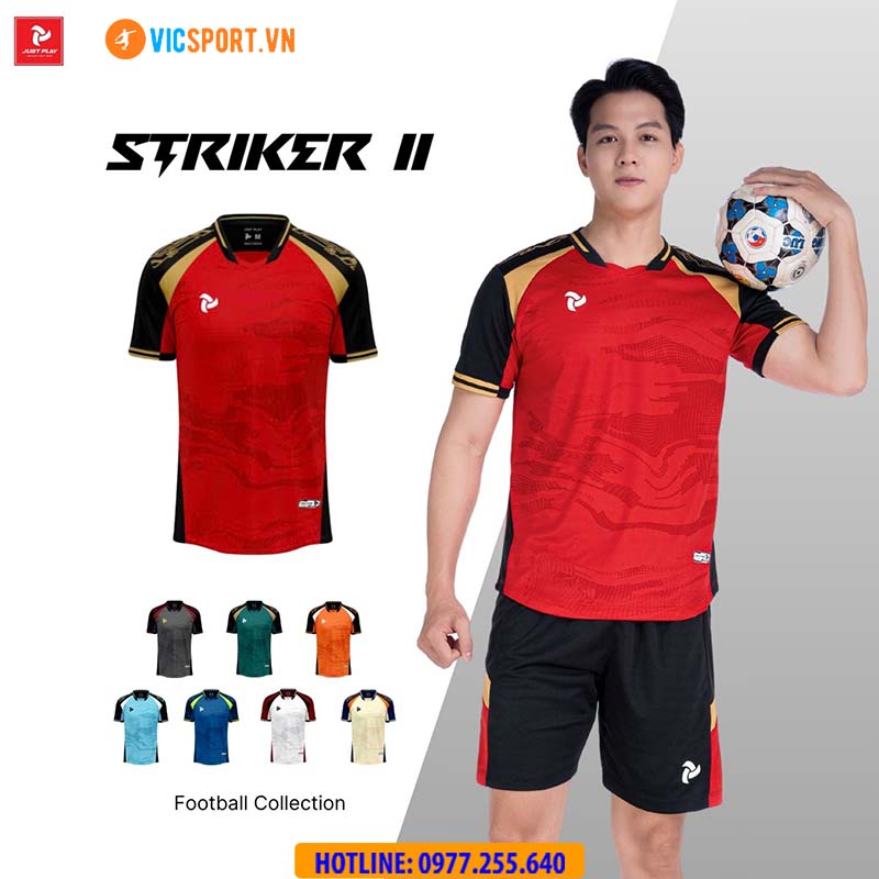 Áo đá banh không logo Justplay Striker 2 - Hình ảnh 3
