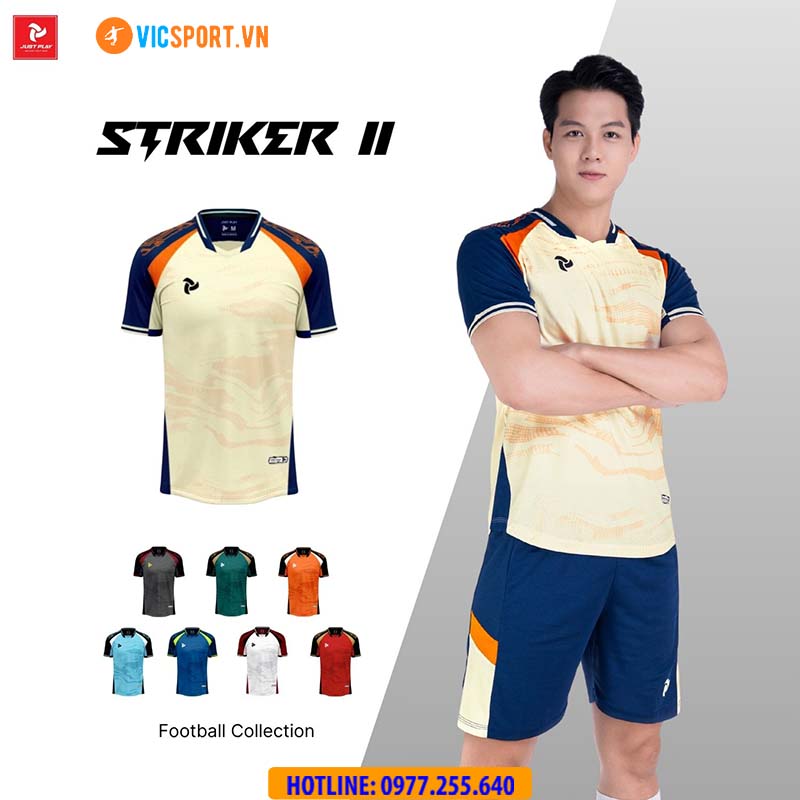 Áo đá banh không logo Justplay Striker 2 - Hình ảnh 4