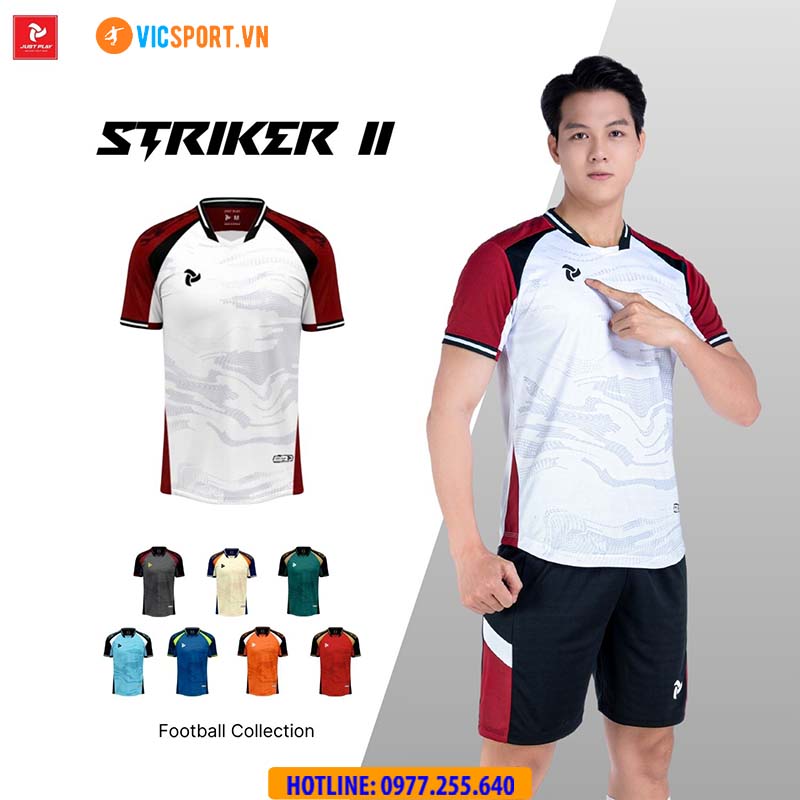 Áo đá banh không logo Justplay Striker 2 - Hình ảnh 6
