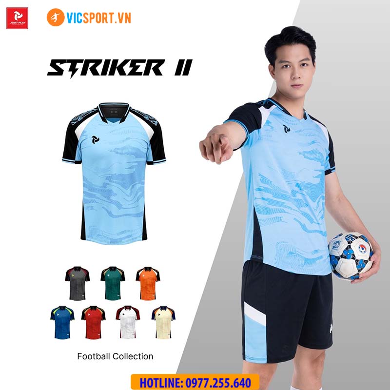 Áo đá banh không logo Justplay Striker 2 - Hình ảnh 9