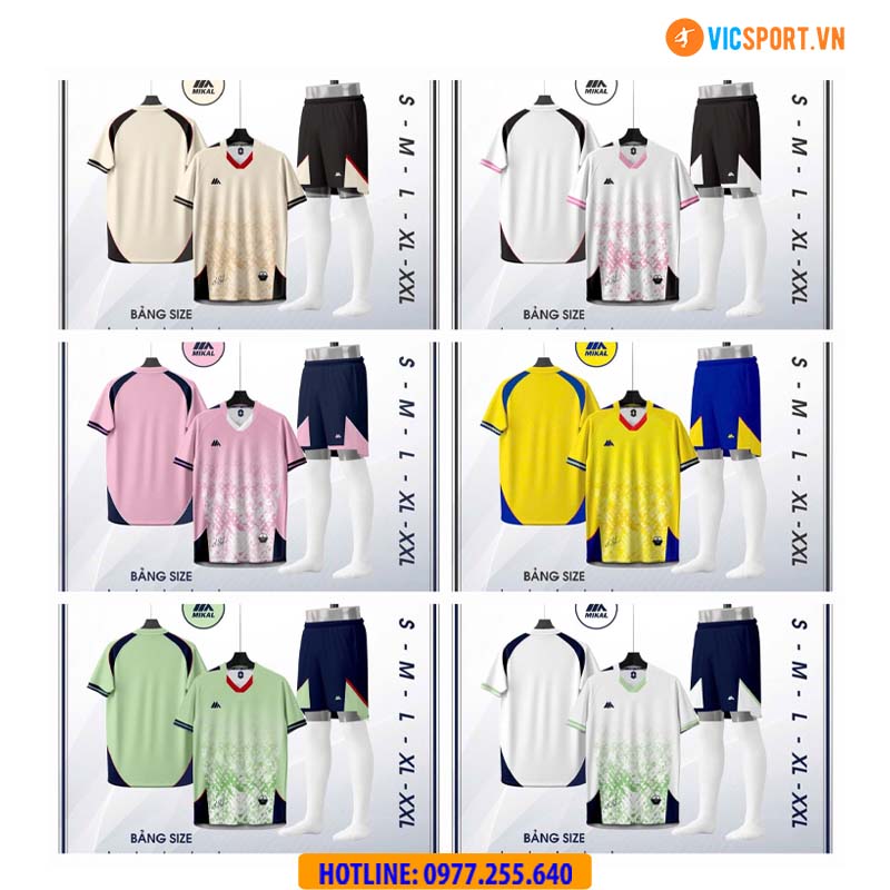 Áo đá banh không logo Mikal Mored 3.0 - Hình ảnh 15