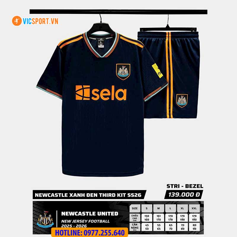 Áo đá banh Strivend Clb NewCastle United SS26 mùa giải 2025-2026 - Hình ảnh 6