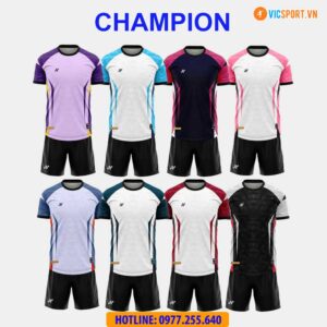 Áo đá banh thiết kế Amac Champion
