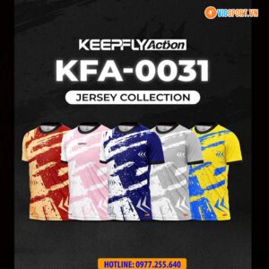 Áo đá banh thiết kế Keepfly KFA 0031