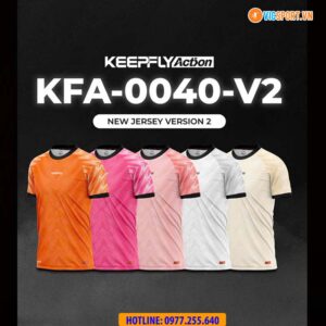 Áo đá banh thiết kế Keepfly KFA 0040