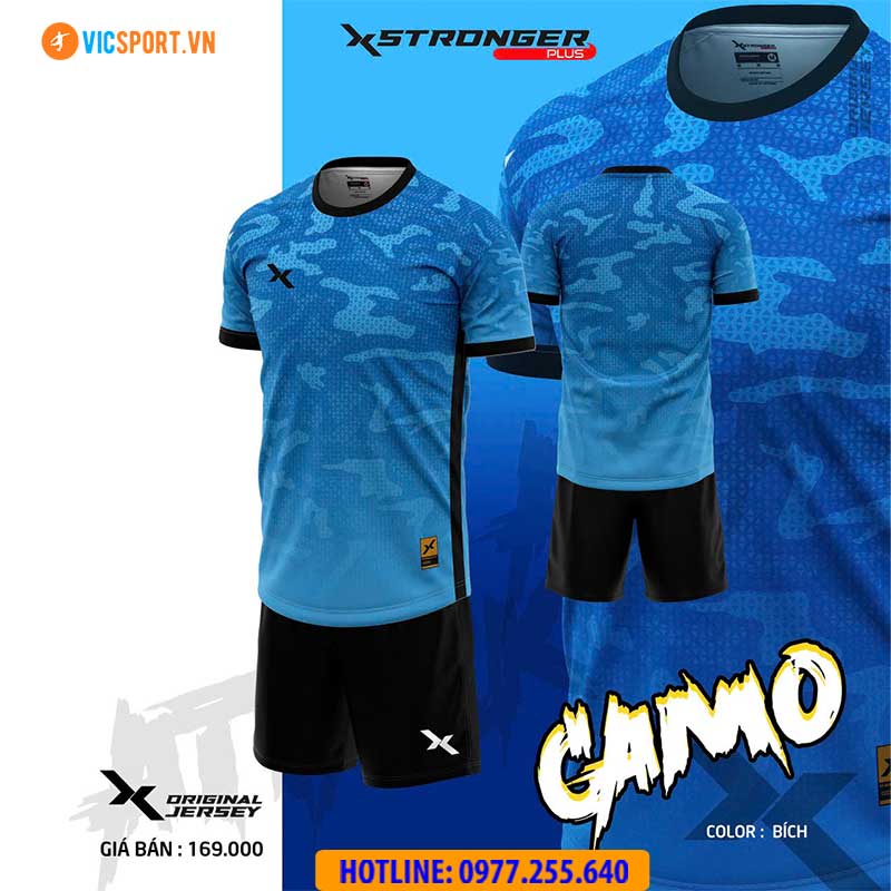 Áo đá banh thiết kế Ultimate Xstronger Camo - Hình ảnh 11