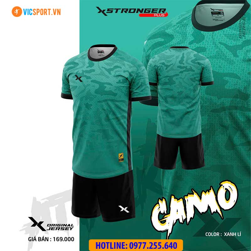 Áo đá banh thiết kế Ultimate Xstronger Camo - Hình ảnh 5