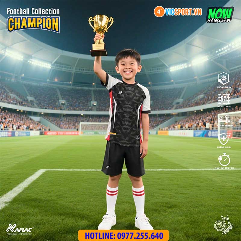 Áo đá banh thiết kế Amac Champion - Hình ảnh 21