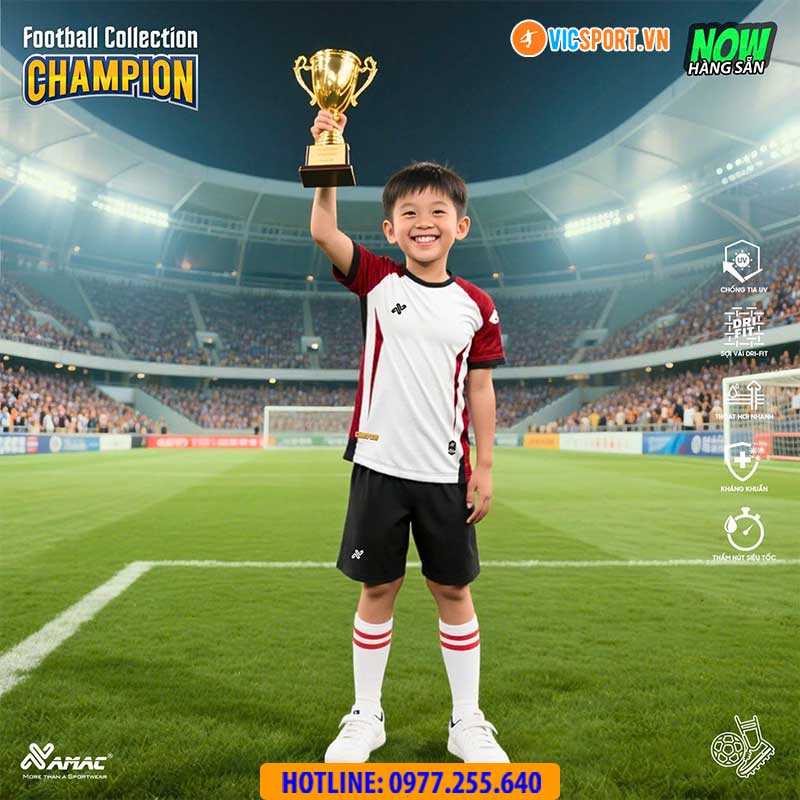 Áo đá banh thiết kế Amac Champion - Hình ảnh 25
