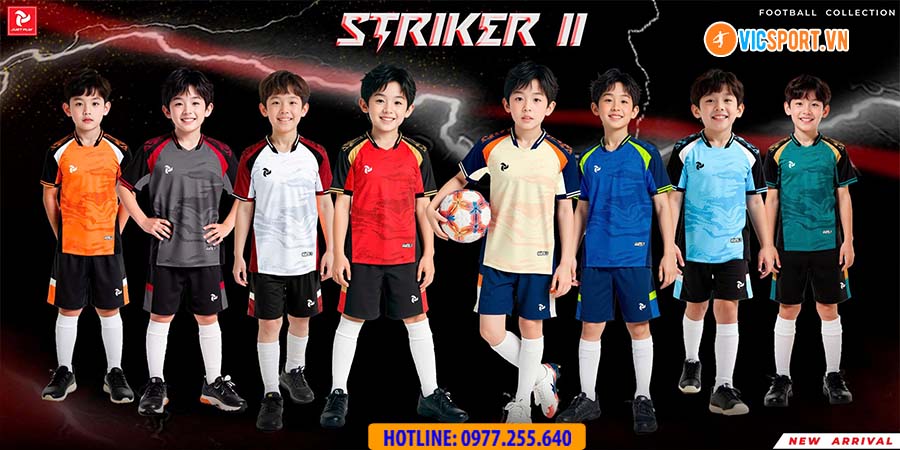 Áo đá banh trẻ em Justplay Striker 2 - Hình ảnh 3