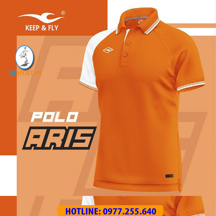 Áo thể thao polo di chuyển Keepfly Aris - Hình ảnh 23