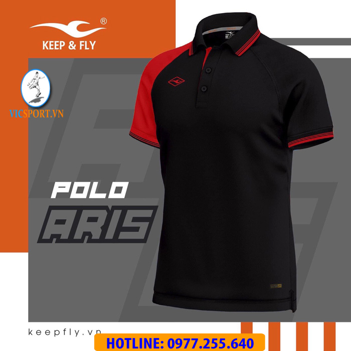 Áo thể thao polo di chuyển Keepfly Aris - Hình ảnh 24