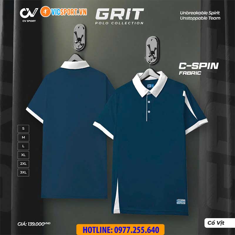 Áo polo di chuyển CV Grit - Hình ảnh 3