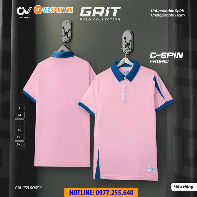 Áo polo di chuyển CV Grit - Hình ảnh 4