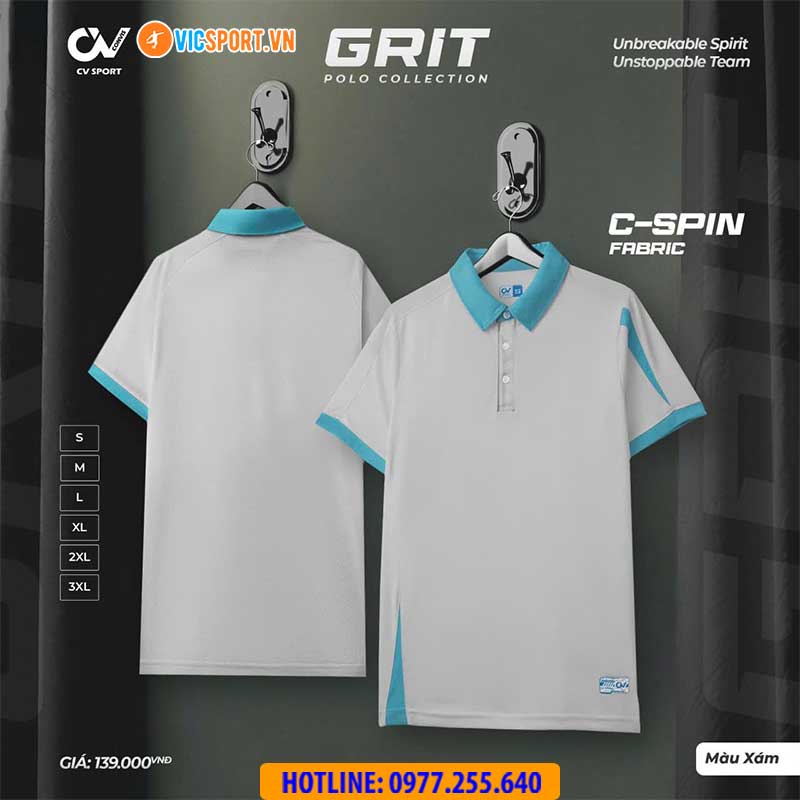 Áo polo di chuyển CV Grit - Hình ảnh 8