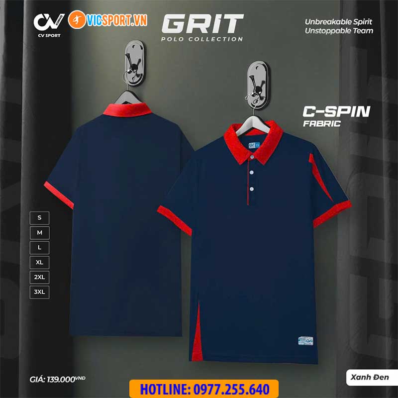 Áo polo di chuyển CV Grit - Hình ảnh 9