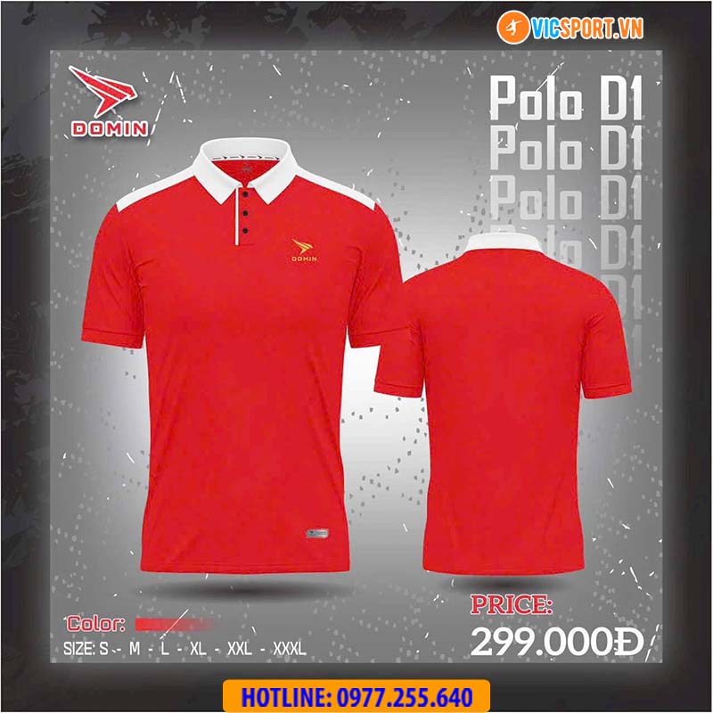 Áo polo thể thao Domin Basic D1 - Hình ảnh 11