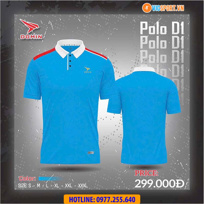 Áo polo thể thao Domin Basic D1 - Hình ảnh 10