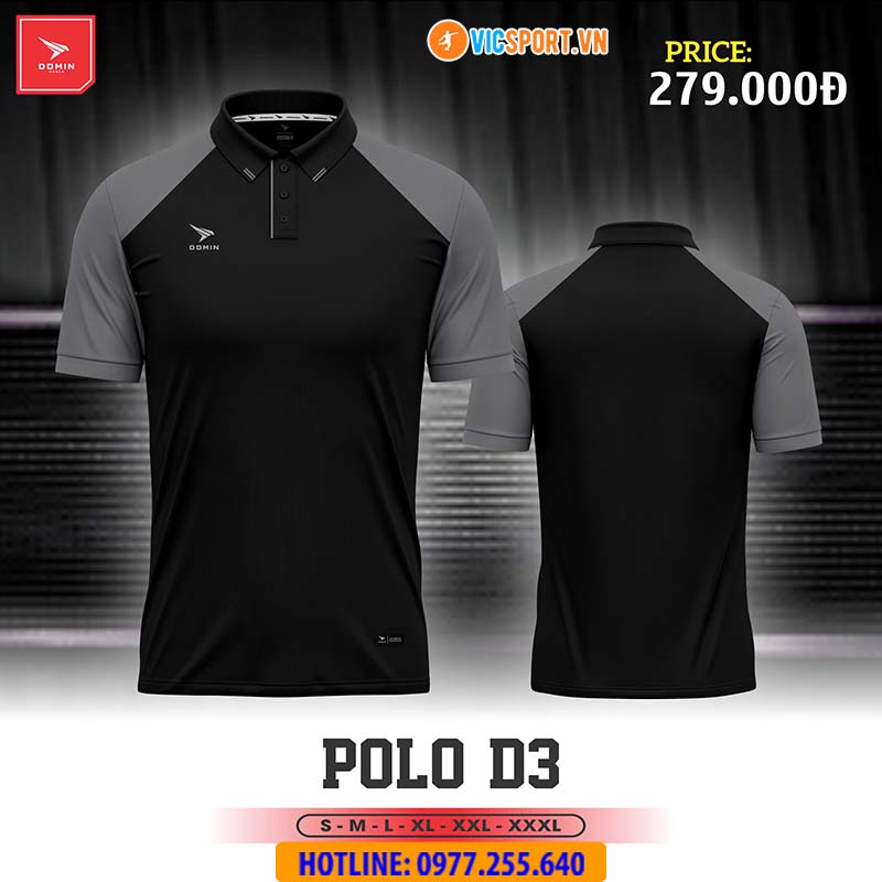 Áo polo thể thao Domin Basic D3 - Hình ảnh 8