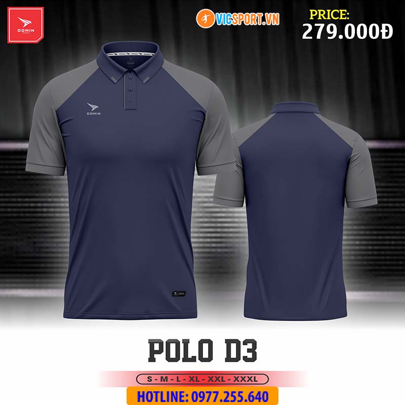 Áo polo thể thao Domin Basic D3 - Hình ảnh 10