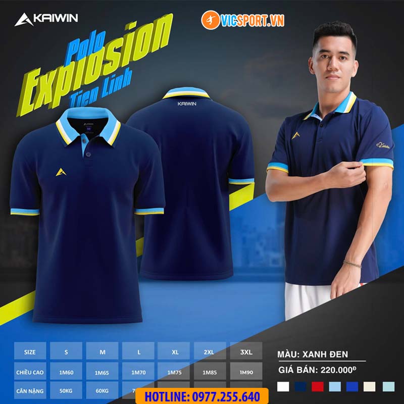 Áo polo thể thao Kaiwin Explosion - Hình ảnh 22