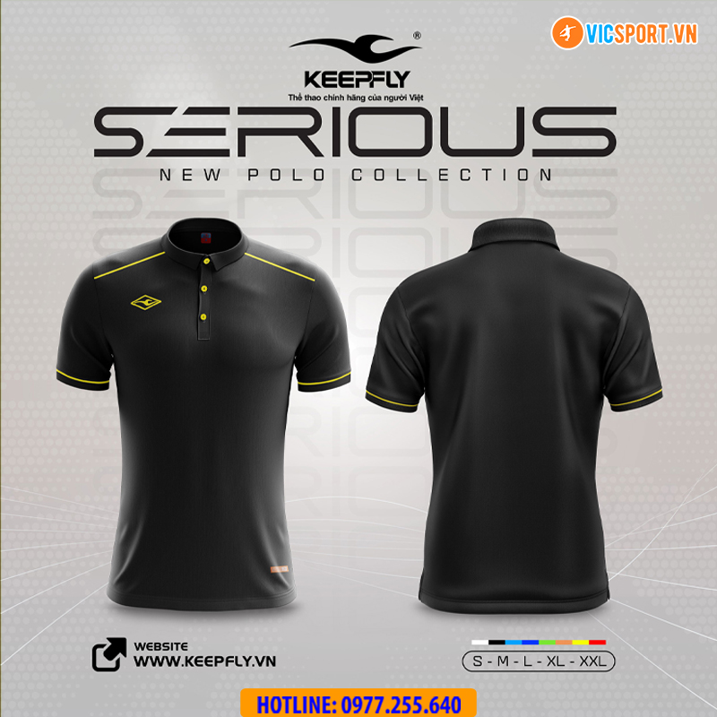 Áo thể thao polo di chuyển Keepfly Serious - Hình ảnh 29