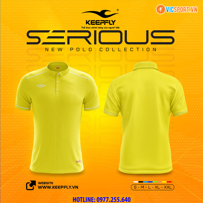 Áo thể thao polo di chuyển Keepfly Serious - Hình ảnh 23