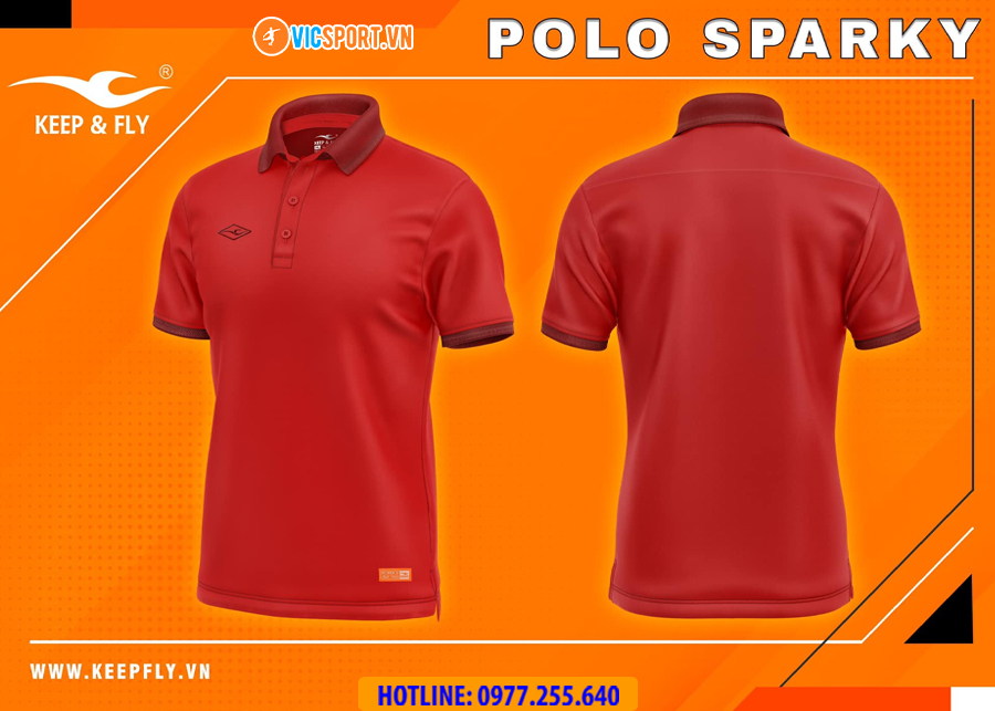 Áo thể thao polo di chuyển Keepfly Sparky - Hình ảnh 22