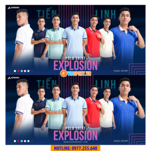 Áo polo thể thao Kaiwin Explosion