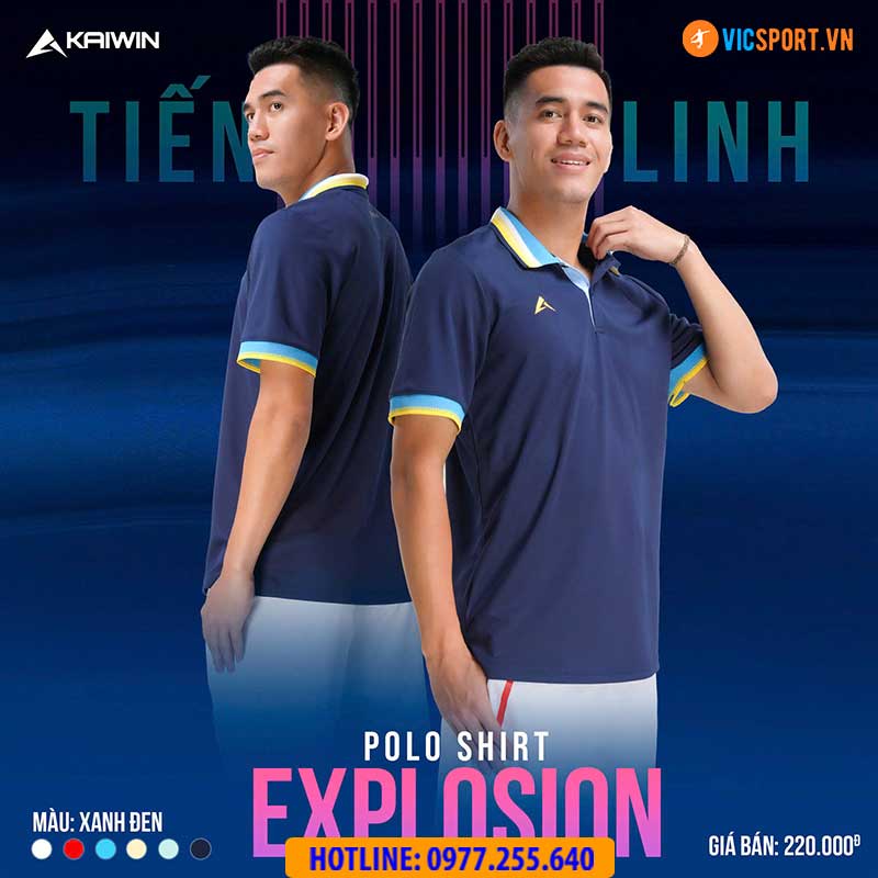 Áo polo thể thao Kaiwin Explosion - Hình ảnh 4