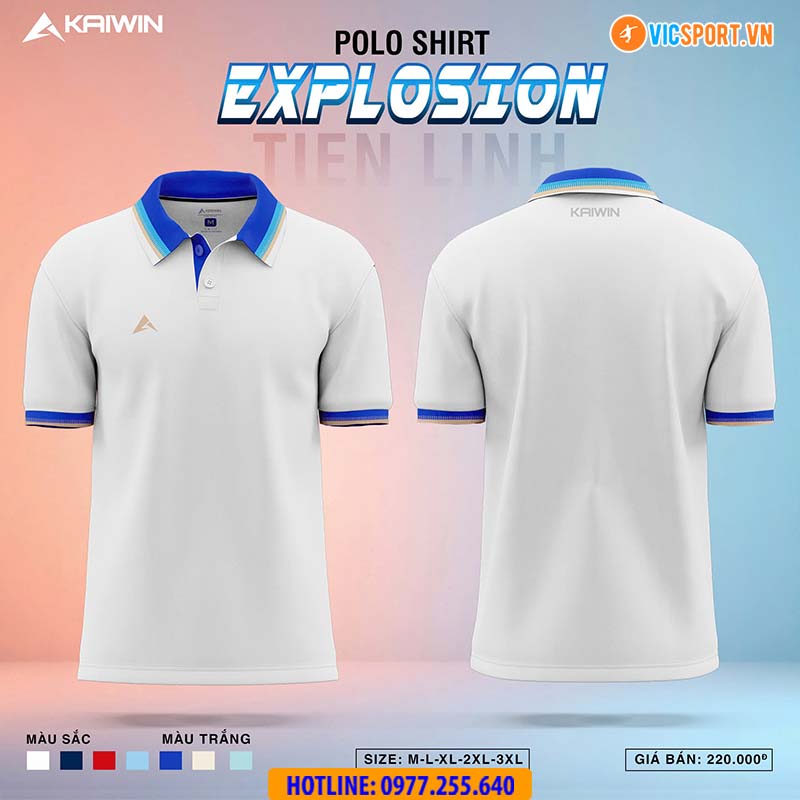 Áo polo thể thao Kaiwin Explosion - Hình ảnh 13