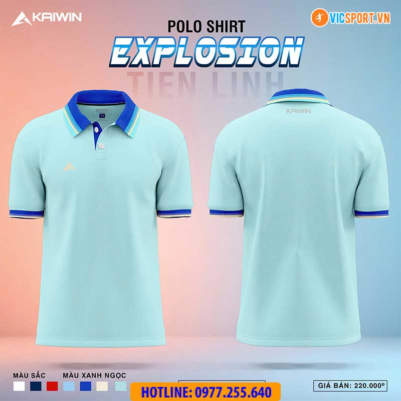 Áo polo thể thao Kaiwin Explosion - Hình ảnh 11