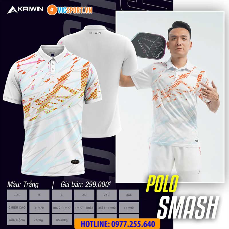 Áo thể thao polo di chuyển Kaiwin Smash - Hình ảnh 9
