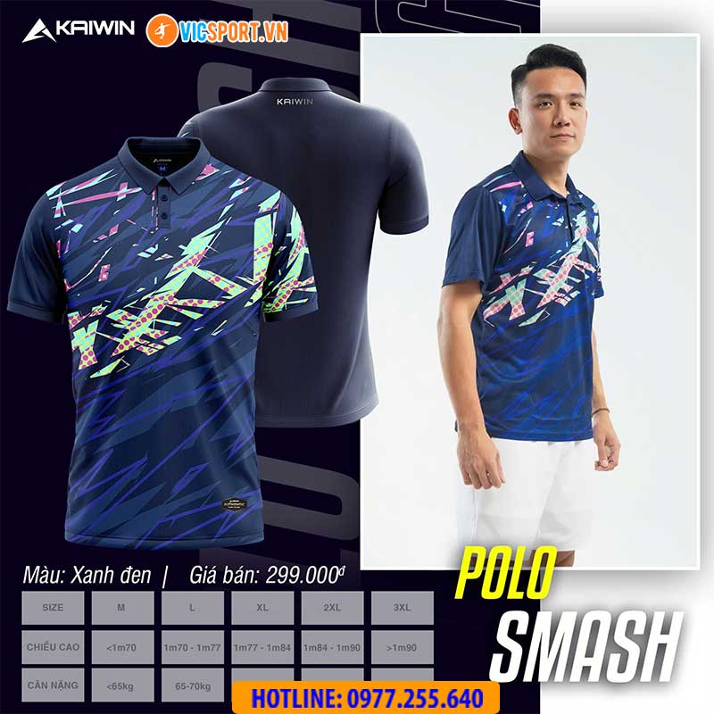 Áo thể thao polo di chuyển Kaiwin Smash - Hình ảnh 12