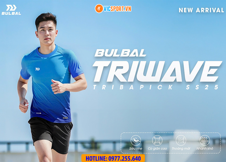 Áo thể thao nam Bulbal Triwave đa năng - Hình ảnh 10