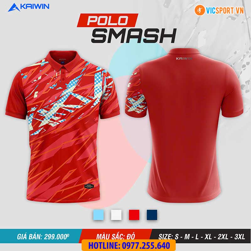 Áo thể thao polo di chuyển Kaiwin Smash - Hình ảnh 13