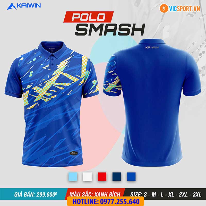 Áo thể thao polo di chuyển Kaiwin Smash - Hình ảnh 15
