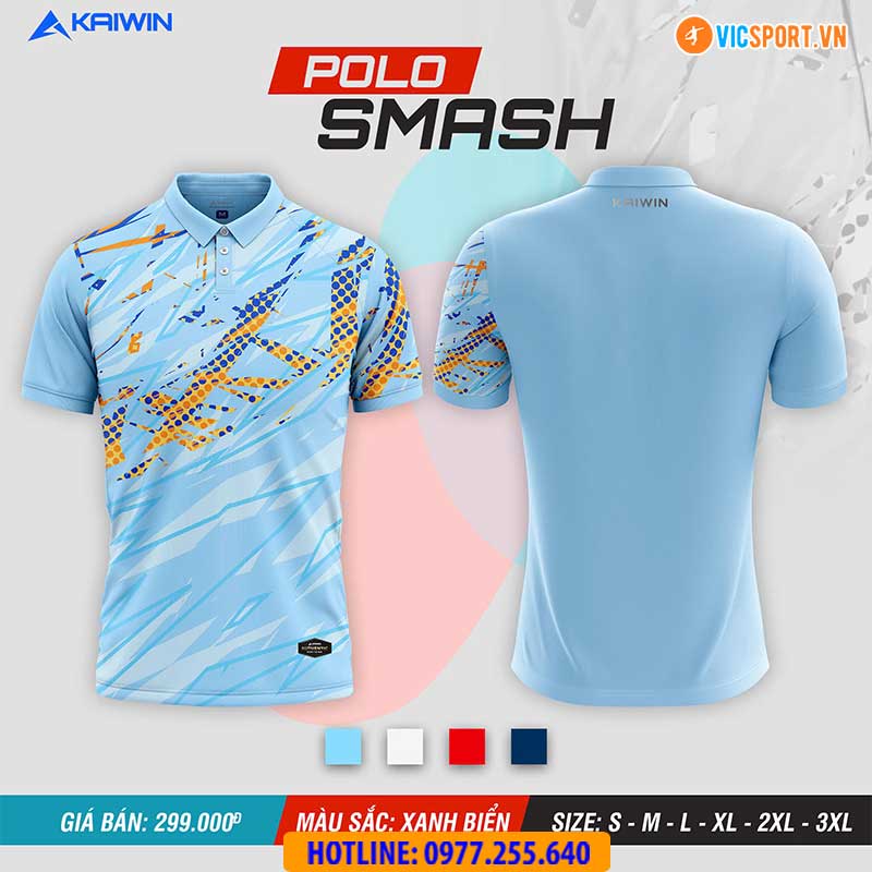 Áo thể thao polo di chuyển Kaiwin Smash - Hình ảnh 16