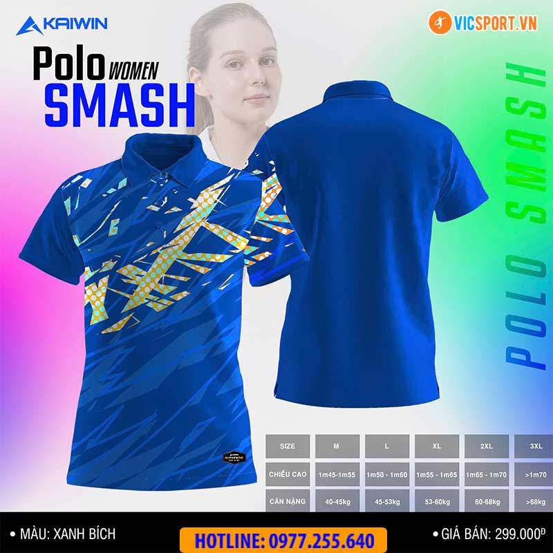Áo thể thao polo di chuyển Kaiwin Smash - Hình ảnh 20