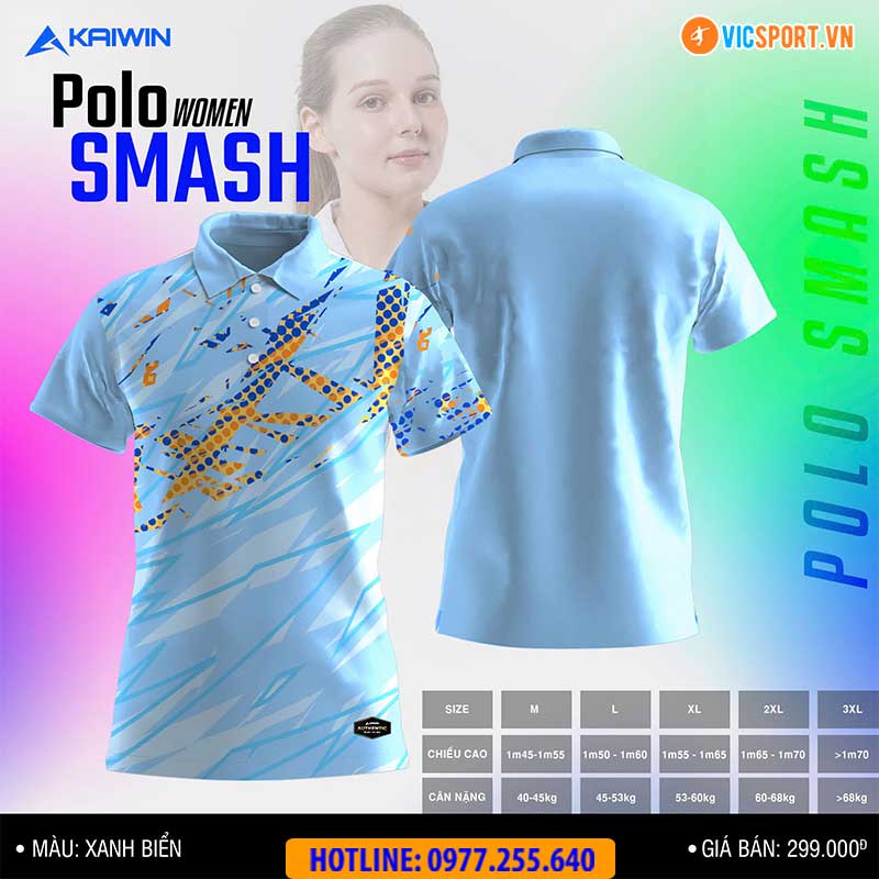 Áo thể thao polo di chuyển Kaiwin Smash - Hình ảnh 21