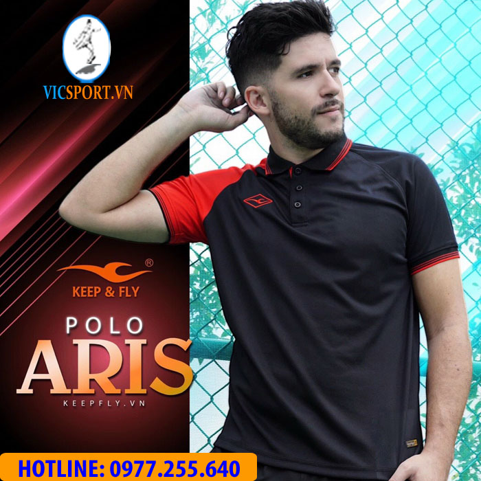 Áo thể thao polo di chuyển Keepfly Aris - Hình ảnh 15