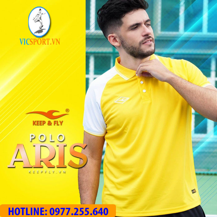 Áo thể thao polo di chuyển Keepfly Aris - Hình ảnh 17