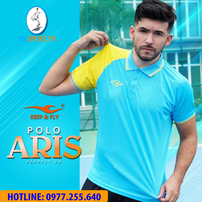 Áo thể thao polo di chuyển Keepfly Aris - Hình ảnh 22