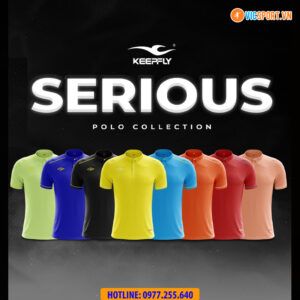 Áo thể thao polo di chuyển Keepfly Serious